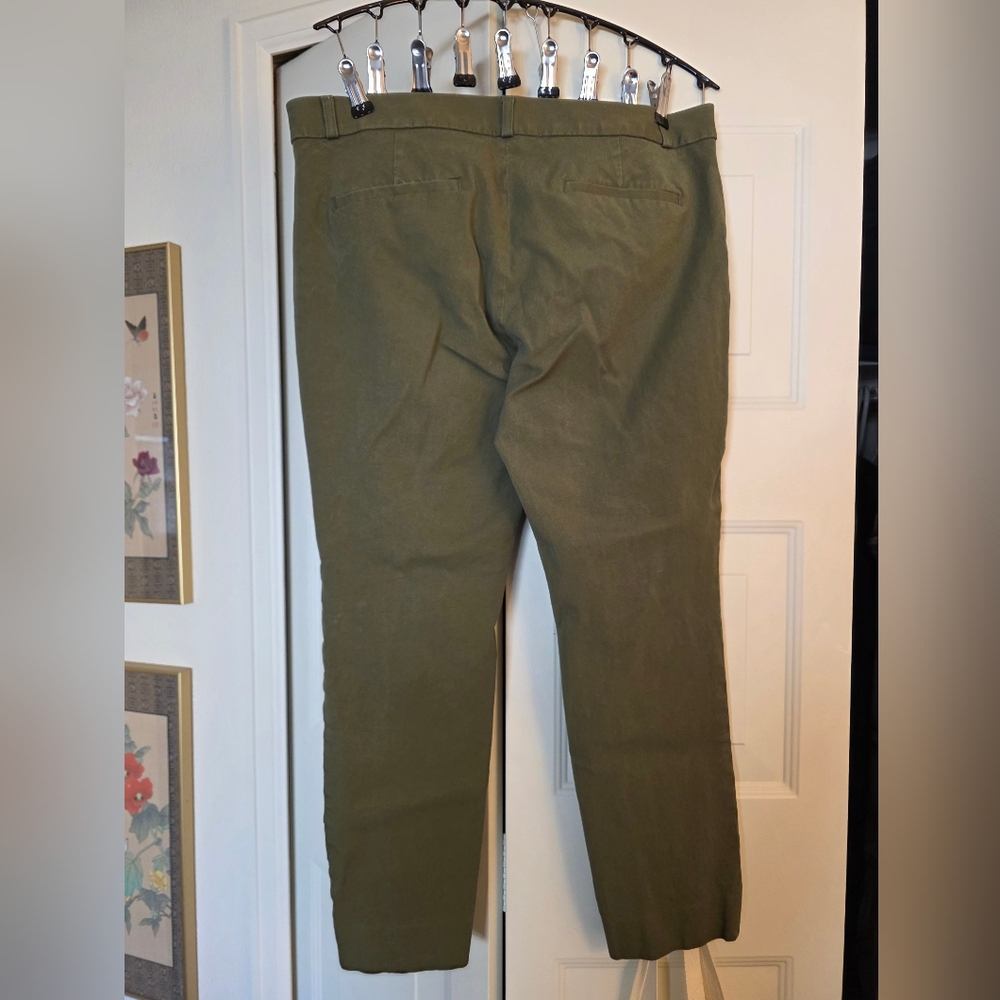 Banana Republic Olive Green Women's Pants